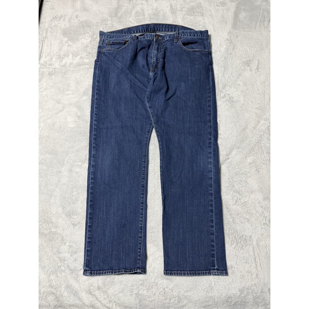 Brooks Brothers Jeans Mens 38x29 Blue Straight‎ Fit Denim Medium Wash